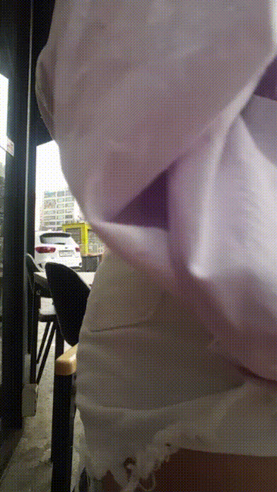 BJ 말쟝_사람들 지나가는데~ 까페 길가 야외노출 방송 미리보기 3