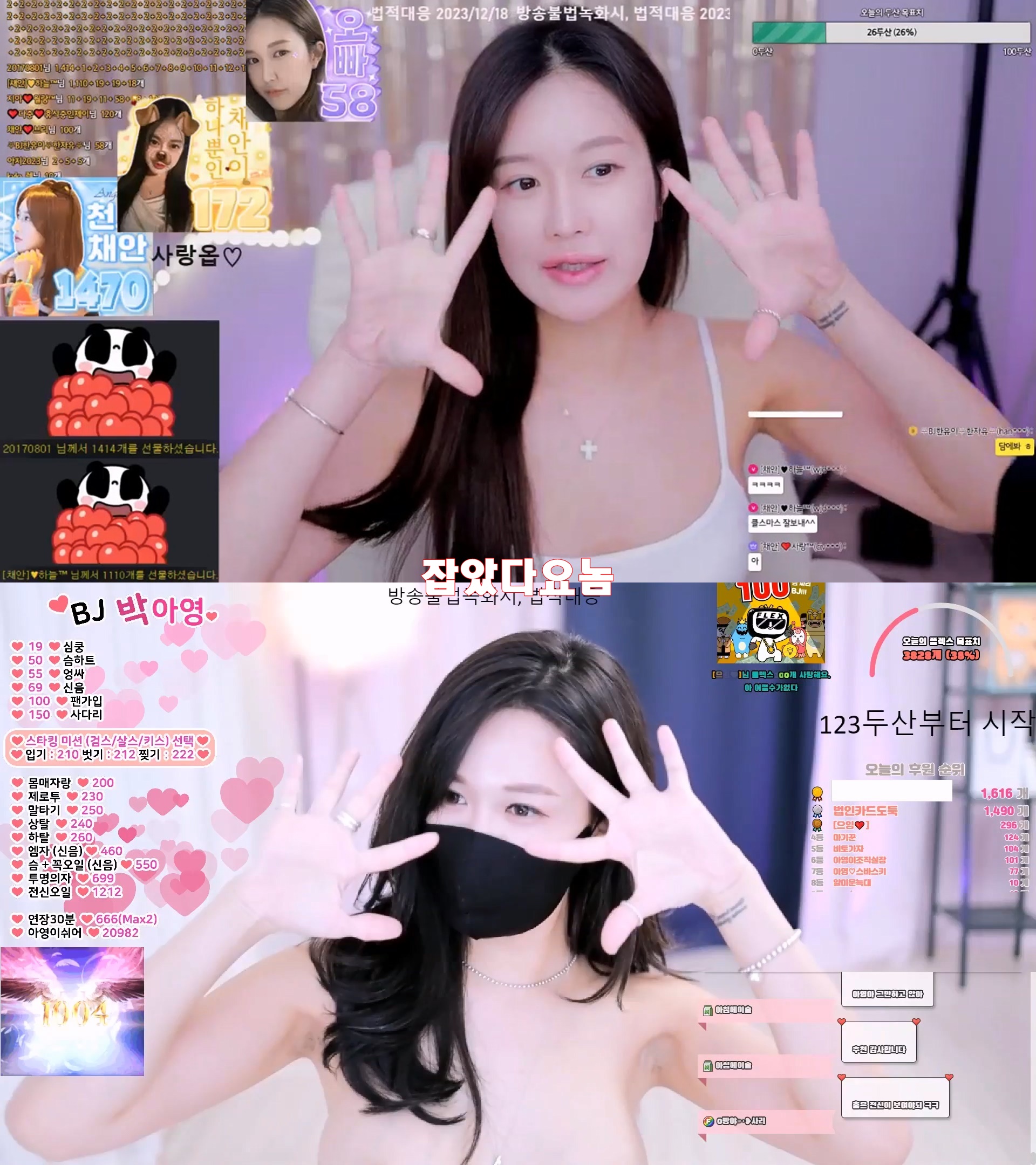 채안 (ann1201) 팬더 과거 벗방_ 잡았다요놈 [10개작] 흑두 미리보기 6