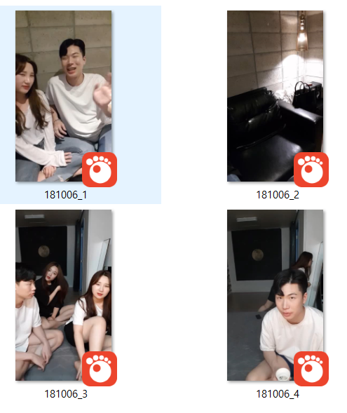 쓰따_2:2 가슴 이쁜 게스트 두명 팬방 4개 미리보기 10