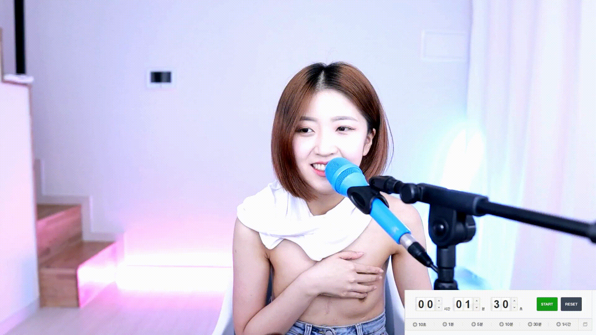 플렉스BJ김하이 첫상탈 [피시걸스 아이돌 출신] 건포도 흑두 미리보기 4