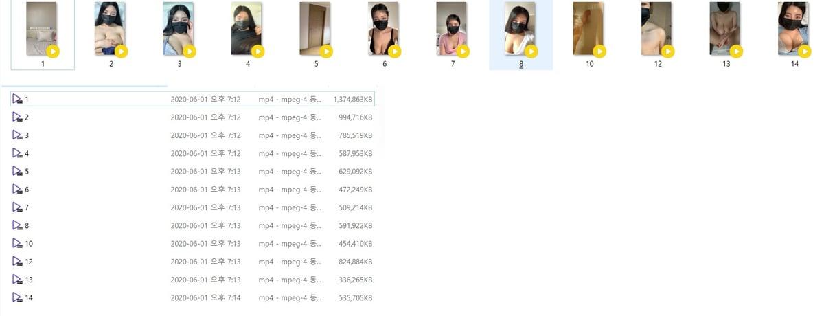 BJ우연 [찐참젖거유녀] BEST 14V 미리보기 7