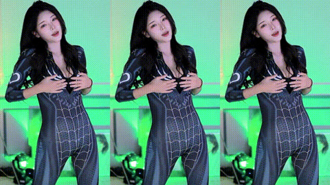 혜밍_역대급 스파이더맨 코스프레BJ 리액션