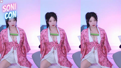 지붕 위 소희_귀칼 네츠코 모또모또 리액션