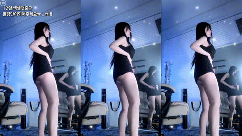 말랑소히♡ mina8017_2025.02.11 짧은치마 뒷태 팬티리액션