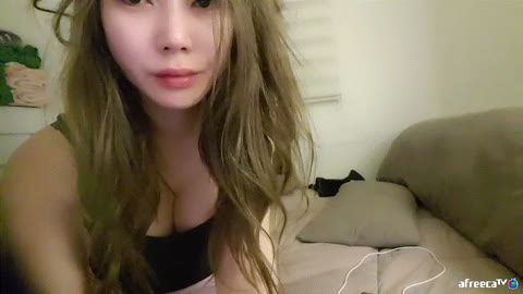 아프리카 BJ키츠네_자면서 레깅스 벗고 보지올노출