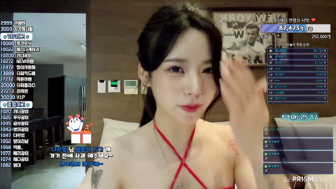 BJ이채리 빨간비키니 패치노출