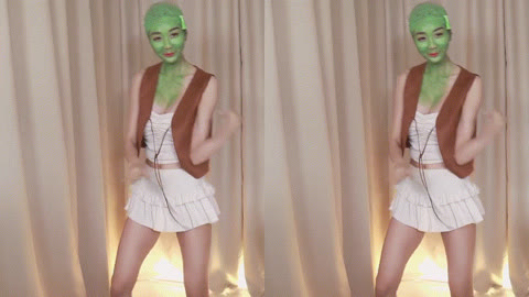 서봄_슈렉벌칙분장 25.04.21 꼭지노출