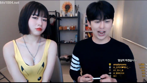 준빈팬방_피어싱 귀여운 단발녀