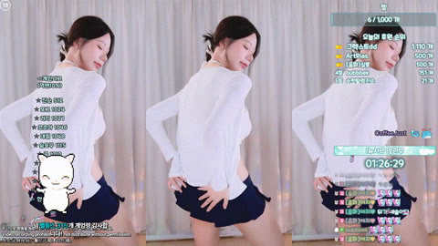 하음파_25.07.20 엉밑 스커트 리액션