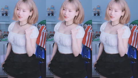 ❤️힘숨찐 게임스트리머 F컵 걍하리&E컵 키리콩 비키니 방송 3V❤️