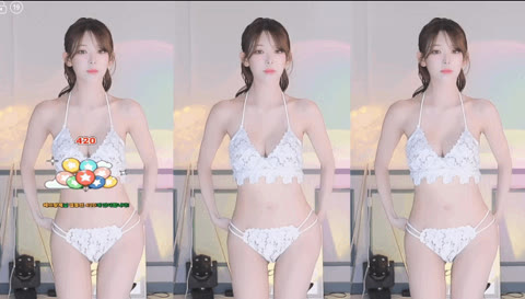 숲 혜밍 25.08.02 비키니 검빨흰 3종 리액션컷 35V