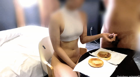 음식을 더 맛있게 정액 토핑 (prinsex02) _ 3V