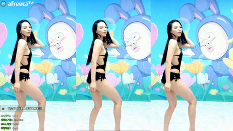 유은_옆가슴 의상 트월킹