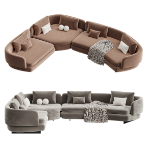 Modular sofa Minotti Vivienne