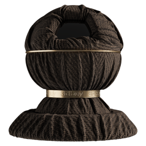 brownish-black fabric